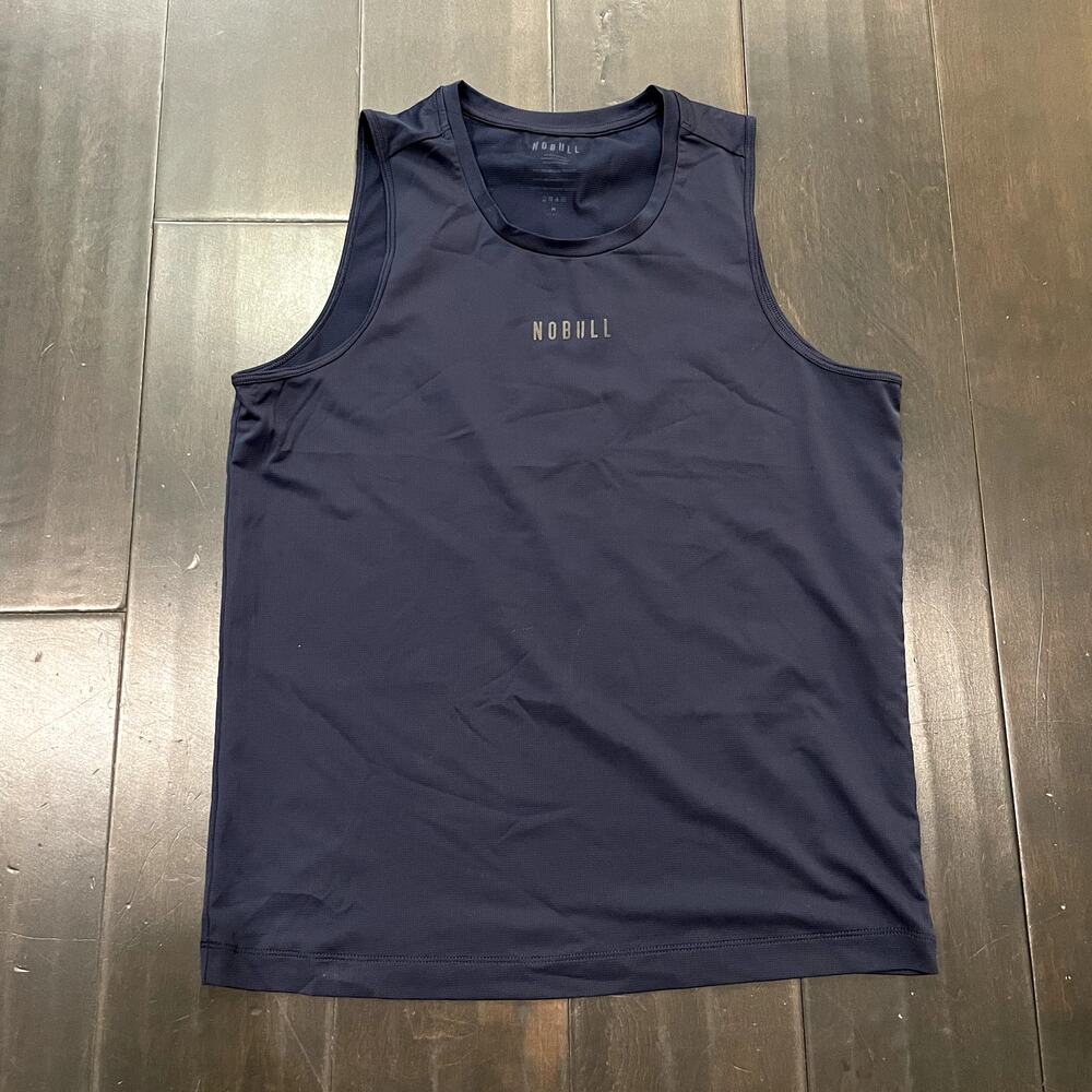 NOBULL Project Muscle Tank Men's Navy Blue Sleeveless Men's Size M